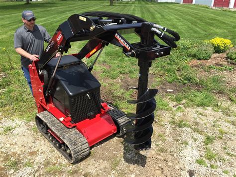 bobcat mini skid steer auger|auger attachments for skid steers.